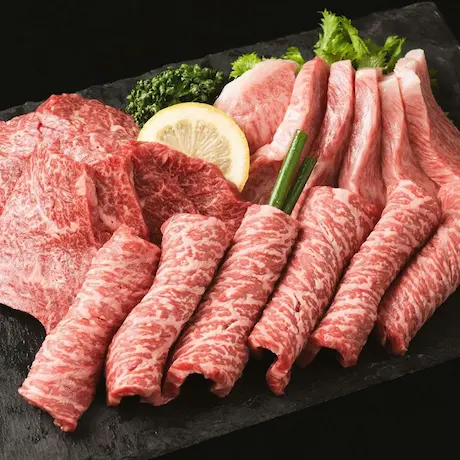 黒毛和牛・馬刺し専門店 ミートプロ鈴木のA5 富士厳選和牛 4種 焼肉盛り合わせセット商品画像