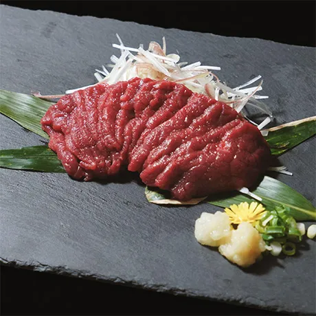 黒毛和牛・馬刺し専門店 ミートプロ鈴木の馬肉特選カテゴリ画像