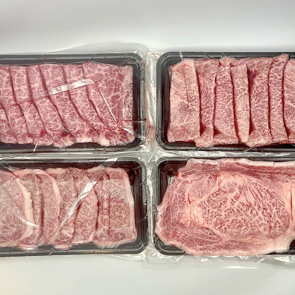 父の日】【初回限定 送料無料】A5 お試し 富士厳選和牛 4種 焼肉